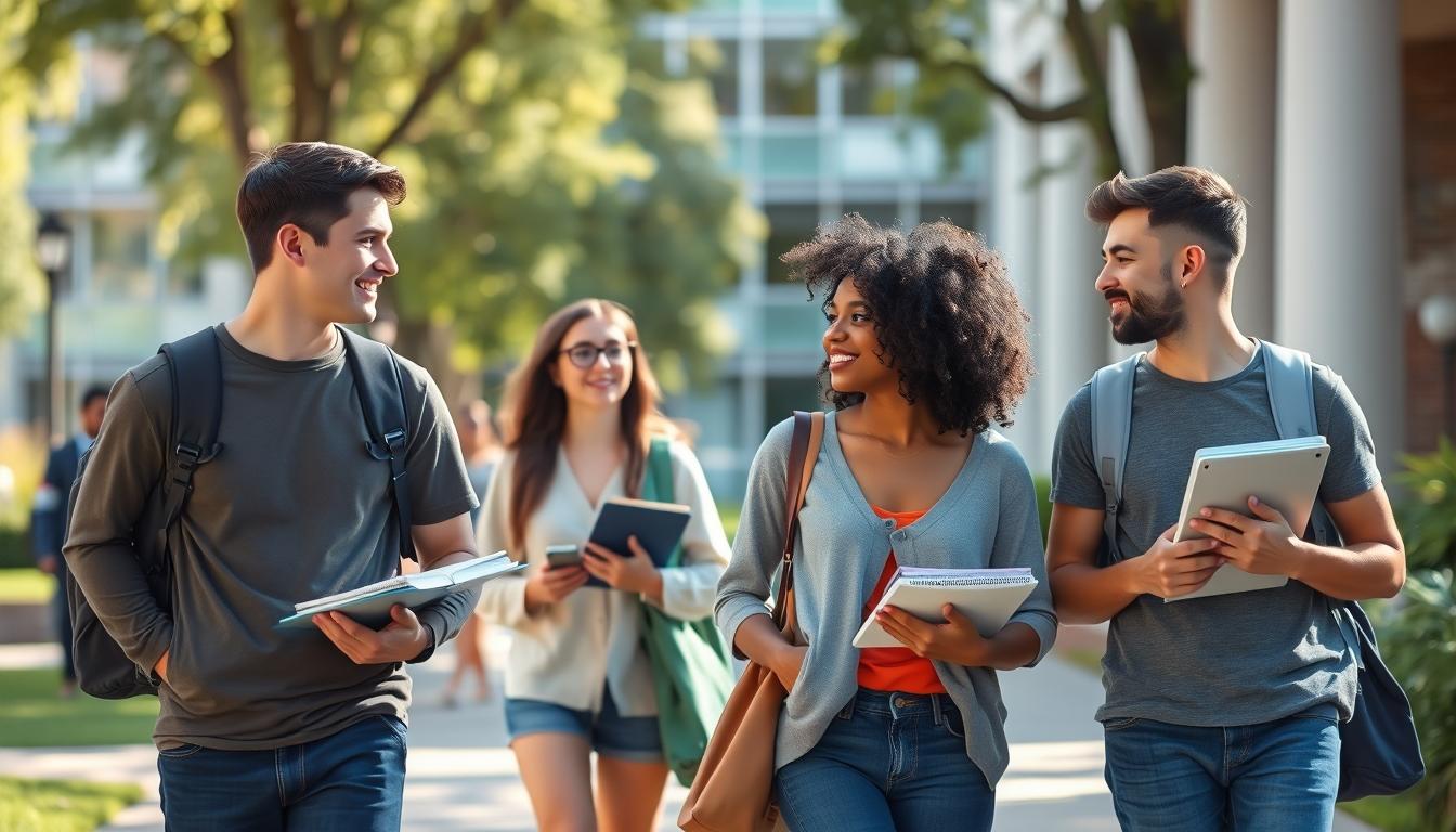Structured study materials and learning resources on a desk